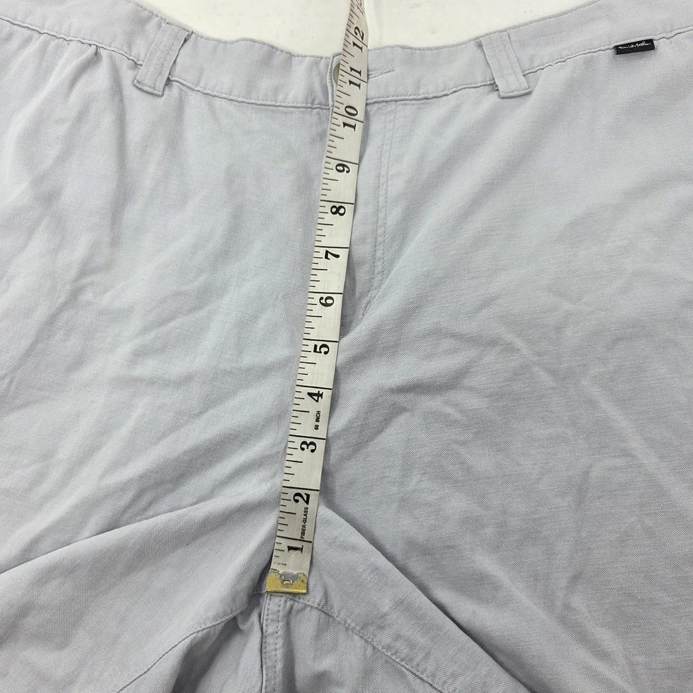 Travis Mathew Shorts Mens 38 Gray Golf Chino Performance Stretch Flat Front 9